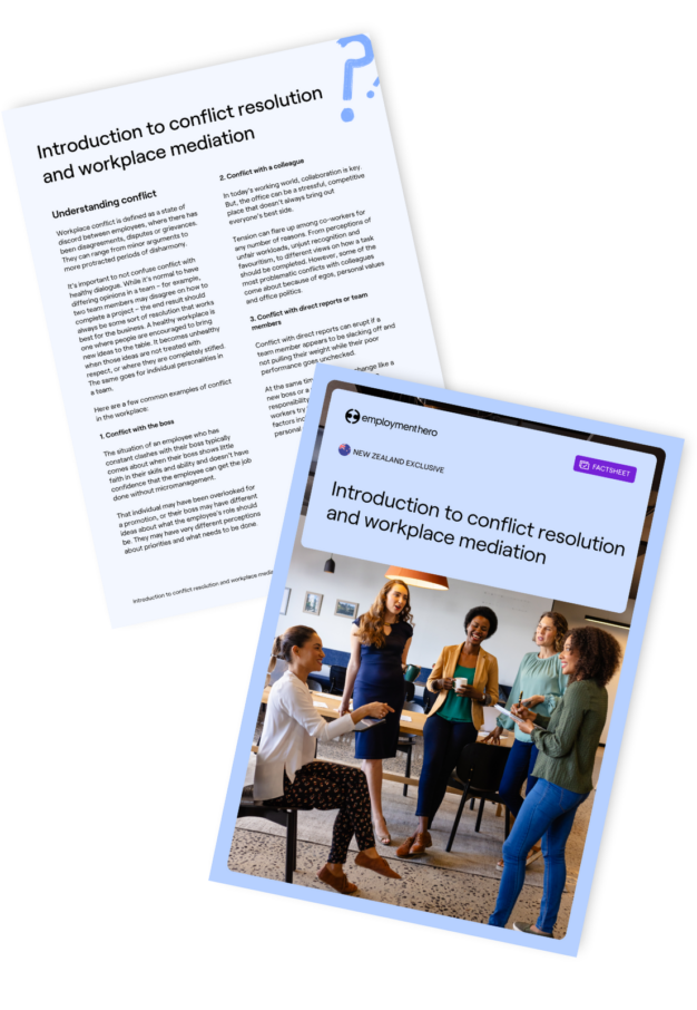 Introduction to Conflict Resolution and Workplace Mediation